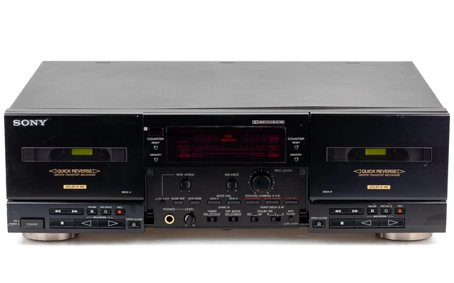 SONY CASSETTE DECK TC-WR 645S. REFURBISHED. DOLBY S. £75.00