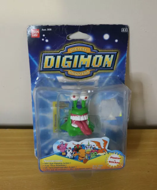 Digimon Digital Monsters Numemon Figure Bandi New Sealed with Shelf Wear