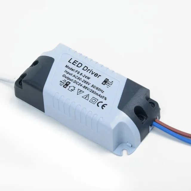 Conducteur LED 8-24W 90-265V Sur Courant Protection Sur Voltage de Protection