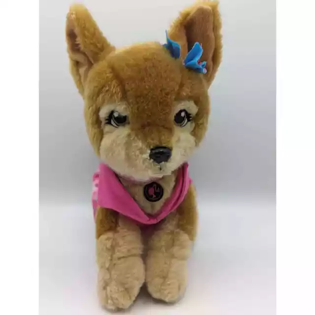 Barbie Tan Chihuahua Puppy Dog Lacey Plush Stuffed Animal Toy 10 Tall by  Mattel