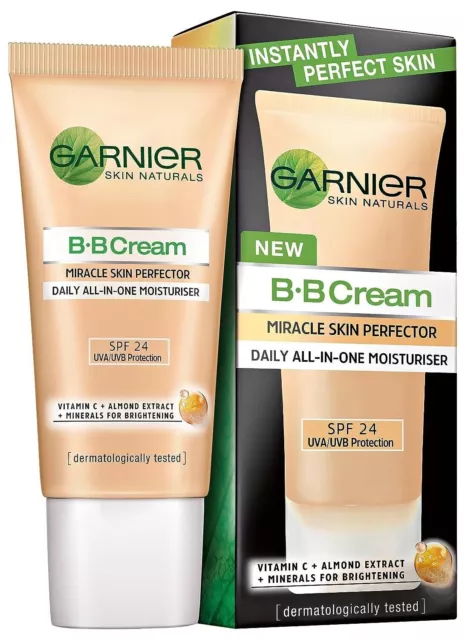 2XGarnier Skin Naturals BB Cream Miracle Skin Perfector, 18 ml Livraison...