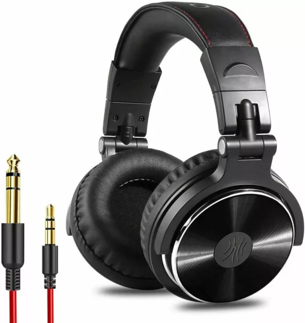 OneOdio DJ Headphones Adapter-free Closed Back Over-Ear Stereo Monitor Headset