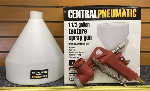 Central Pneumatic 1 1/2 Gallon Texture Spray Gun - Item #66103