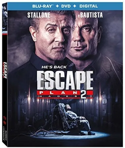 Escape Plan 2 [New Blu-ray] With DVD, UV/HD Digital Copy, 2 Pack, Eco Amaray C