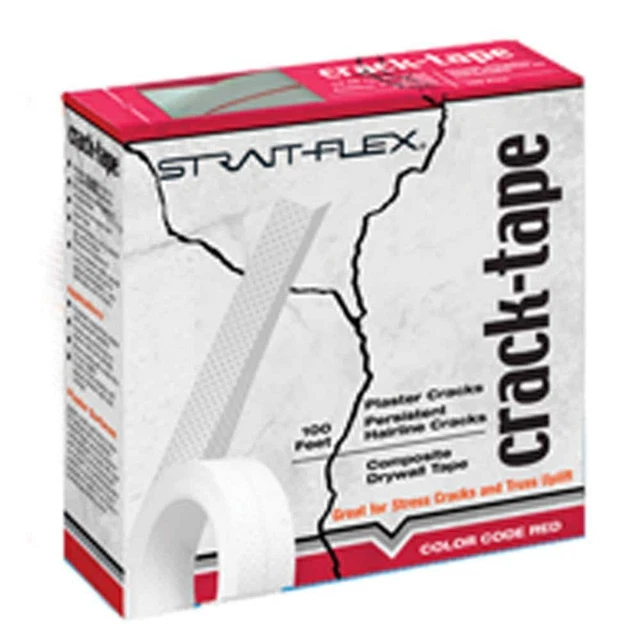 Strait-Flex Crack Tape Drywall Plaster Joint Tape CT50S 2 In. X 50 Ft. Roll New