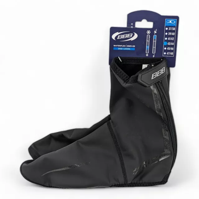 WaterFlex Bicycle Waterproof Bike cleats covers Cycling Shoe Black Size US 10 11