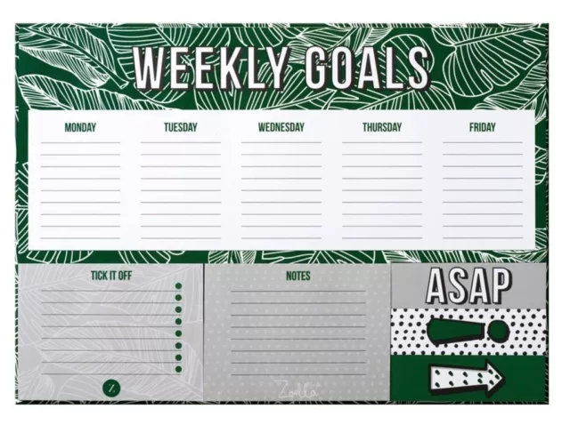 Zoella Weekly Planner, Desk Planner, Birthday / Christmas Gift, Lifestyle