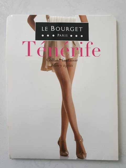 Collant Fantaisie LE BOURGET Taille 4 Couleur Noir - Neuf Avec étiquettes, Polyamide, Femme