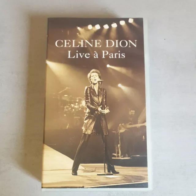 Celine Dion Live A Paris - VHS