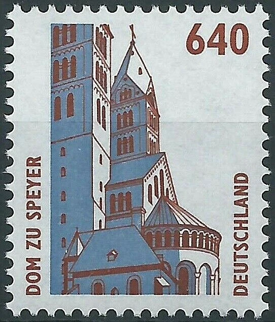 Rfa Fédéral 1995 Sites Touristiques Attractifs Mi.1811 Neuf Avec Orig. Gomme