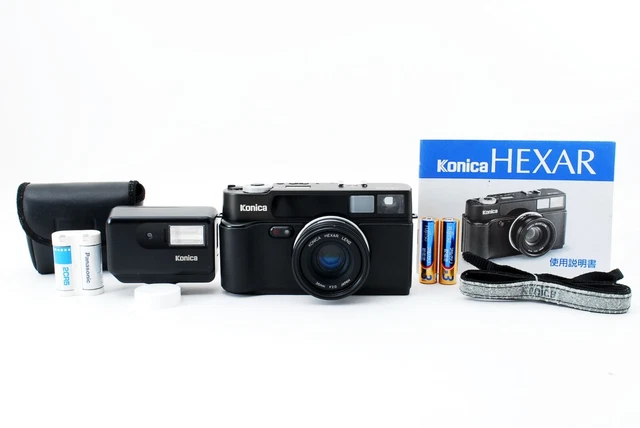 [Óptico como nuevo con HX-14] Telémetro Konica Hexar AF 35 mm Cámara fotográfica de Japón