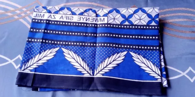 Kanga tradicional africano | Khanga sarong | Telas de kanga africano | Fabricación artesanal