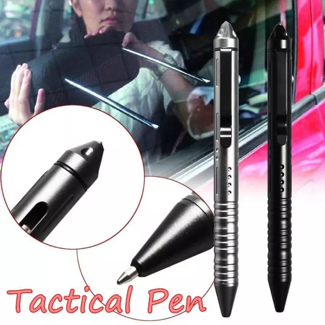 Survival Tactical Military Pen Glass Breaker - Tungsten Steel HeadS L7L8