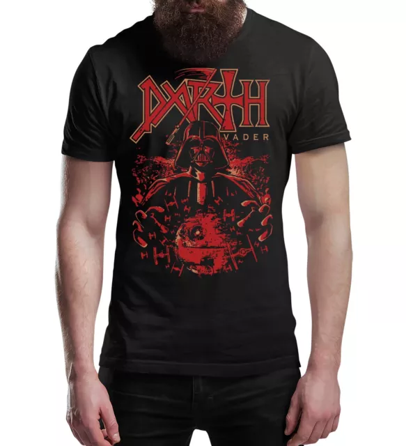 Darth Vader Halloween T-Shirt Adults & Kids Horror Movie & Gaming T-Shirts Men's