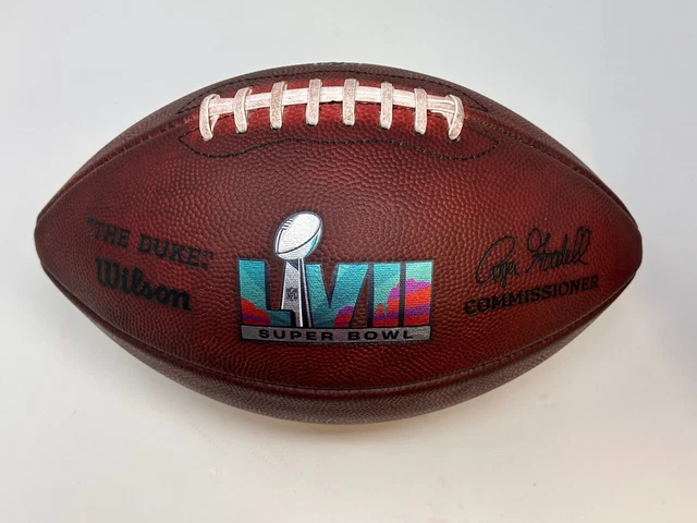 Super Bowl LVII Official Wilson The Duke Game Ball Football - GAME PREPPED