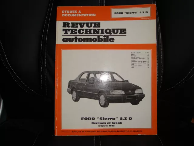 RTA Ford Sierra 2.3 Diesel / D - Revue Technique Automobile