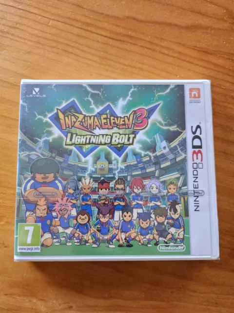 USED 3DS Inazuma Eleven GO2 Chrono Stone thunder no benefits*