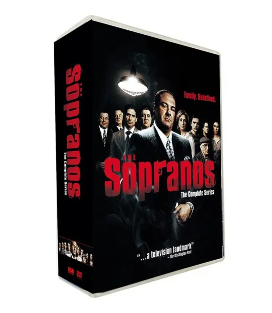 The Sopranos: The Complete Series Seasons 1-6 (DVD, 2014, 30-Disc Box Set) New