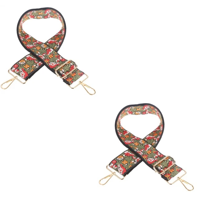 2pcs Bangau à main du sac ethnique Sach