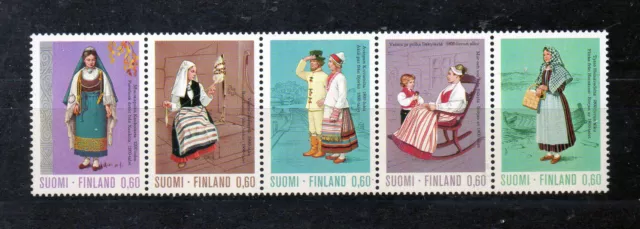 Finlandia Trajes Tipicos serie del año 1973 (CL-643)