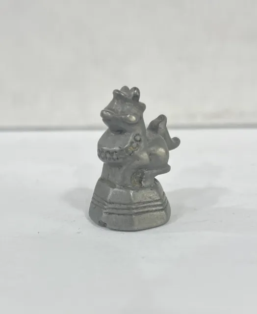 Vintage Dragon Rooster Duck Asia Antique Opium Weight  Bronze China 1.1 OZ 2