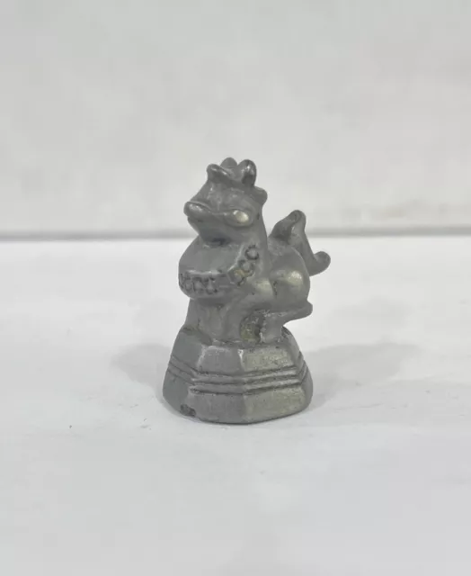 Vintage Dragon Rooster Duck Asia Antique Opium Weight  Bronze China 1.1 OZ 2