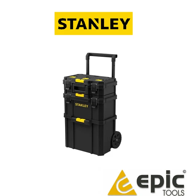 STANLEY MODULAR WHEELED Rolling Tool Box Storage Case STA183319 167.85