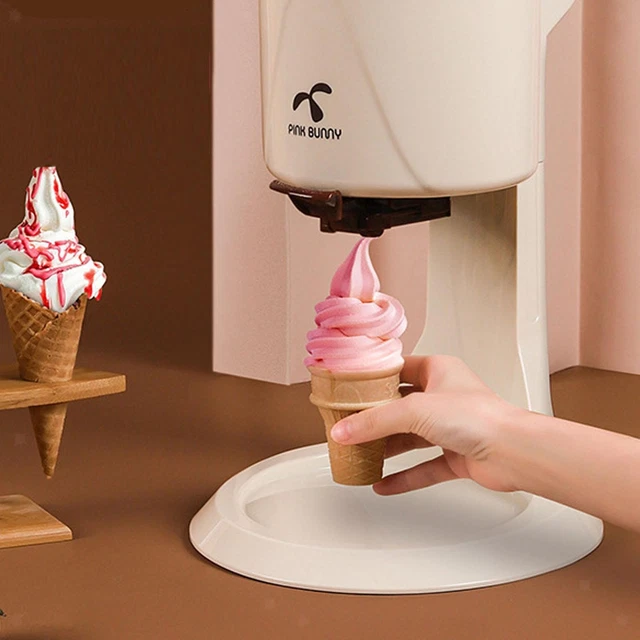 Gelatiera Elettrica KECOOLKE 1,5 Litri - Per Gelato, Frozen Yogurt E Sorbetto Fatto In Casa, Facile E Veloce