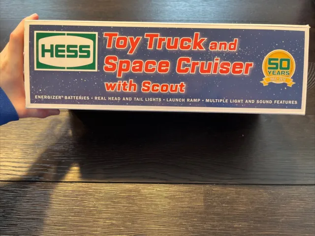 Hess Toy Truck And Space Cruiser With Scout 2014