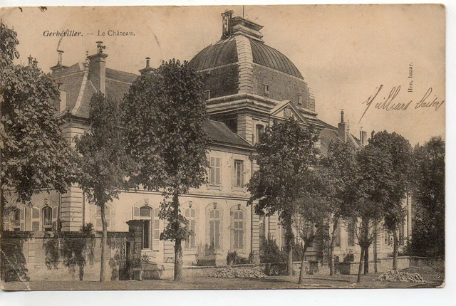 GERBEVILLER - Meurthe et Moselle - CPA 54 - le Chateau