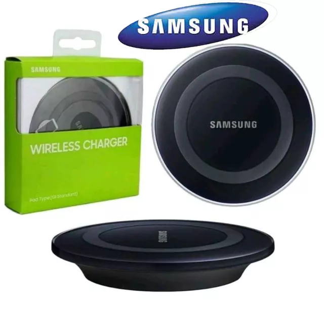 Genuine SAMSUNG Wireless Qi Charger Plate Pad For Galaxy S7 S8 S9 S10 Note 8 9