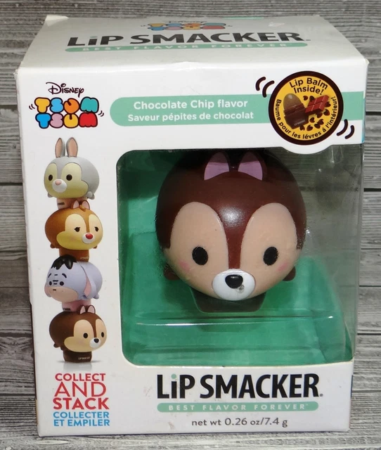 Lip Smacker Disney Tsum Tsum Chocolate Chip Flavor Lip Balm ~ New Nib