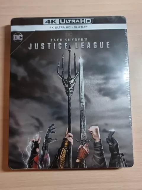 Zack Snyder Justice League 4k Steelbook Neuf