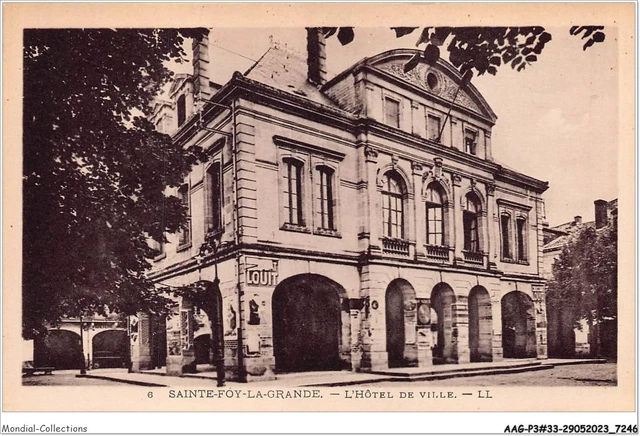 AAGP3-33-0212- SAINTE-FOY-LA-GRANDE - l'hôtel de ville