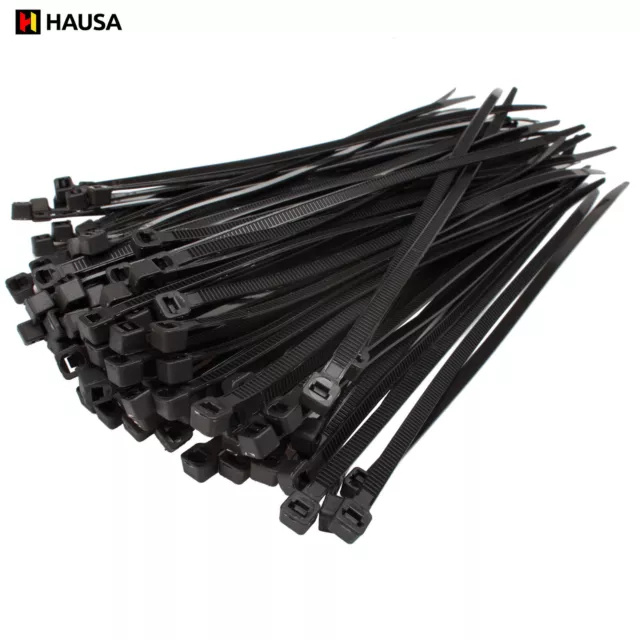 10-1000 Stück Profi Kabelbinder viele Größen Kabel Binder Industriequalität Rohr