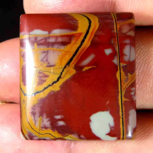 47.05Cts.100%Natural Designer Noreena Jasper Cushion Cab 24x26x7mm Top Gemstone