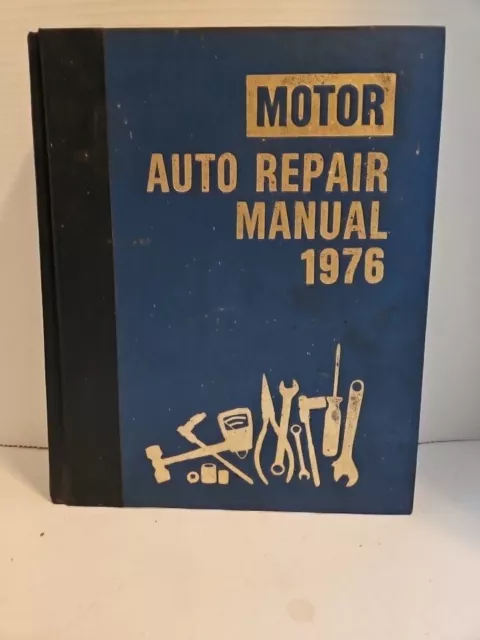 Motor Auto Repair Manual 39th Edition 1976 1st Printing