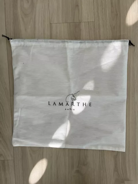 Staubbeutel von Lamarthe  Sneaker / Schuhe, Taschen mit Logo in weiss! Original