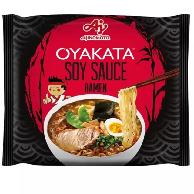 Noodles Oyakata Soy Sauce Ramen Gusto Salsa Soia 4 x 83 g Asian Food Zuppa Ramen