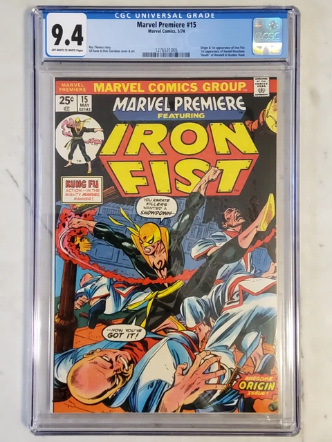 Marvel Premiere #15 | CGC 9.4 | Bronze Age | 1st Appearance Of Iron Fist (Danny