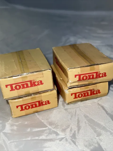 vintage rare 2001 Tonka Mini moving promo cardboard box 4 total as seen in pic.