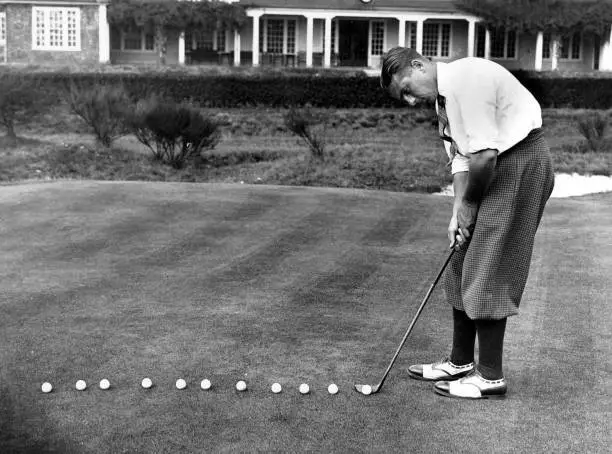 Golf Great Britains Henry Cotton 1929 2 Old Photo