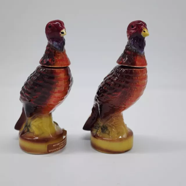 Wild Turkey Bourbon, Austin Nichols Ceramic Mini No. 1 in Series 1980 2 Figures