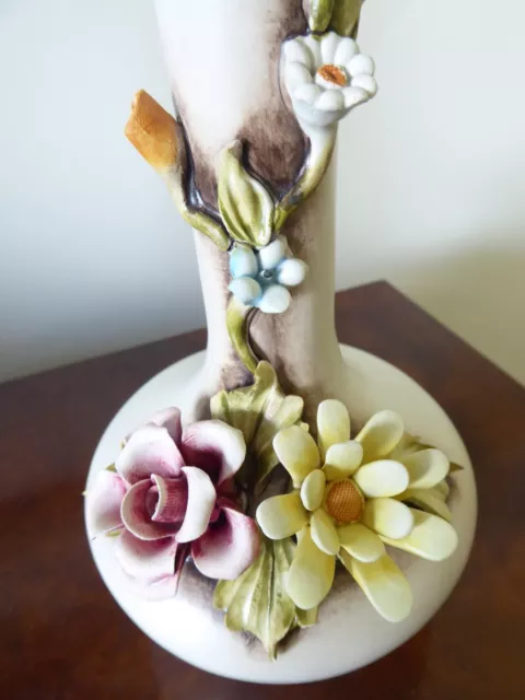 Vintage Capodimonte Flower Vase 2