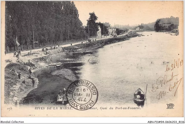ABNP11-94-0988 - rive de la marne -SAINT-MAUR - quai du pont-au-fouarre