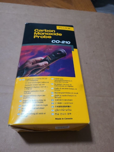 Fluke CO-210 Carbon Monoxide Probe