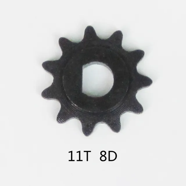 Sprocket Black 8mm Inner diameter 11 Teeth 25H Gear High quality Practical