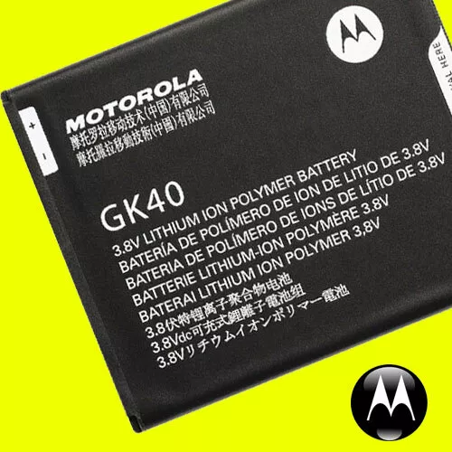 ORIGINAL MOTOROLA GK40 AKKU - Moto E3 E4 G4 Play G5 - 2800mAh - SNN5976A - NEU