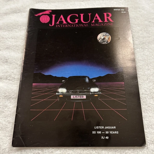 Jaguar International Magazine Winter, 1986