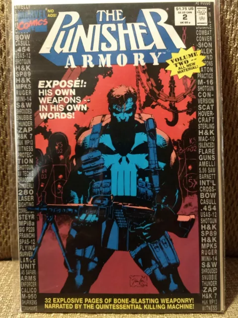 The Punisher Comic Books, Marvel , Armory, War Journal, 1990's, Lot